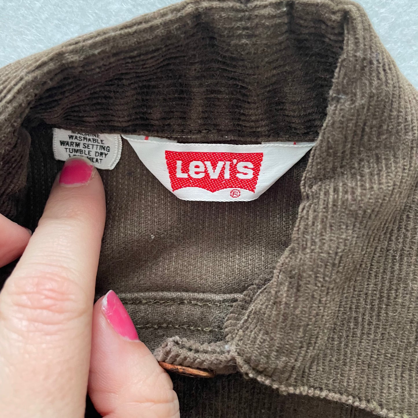 Vintage Levi’s Big E Cord Jacket