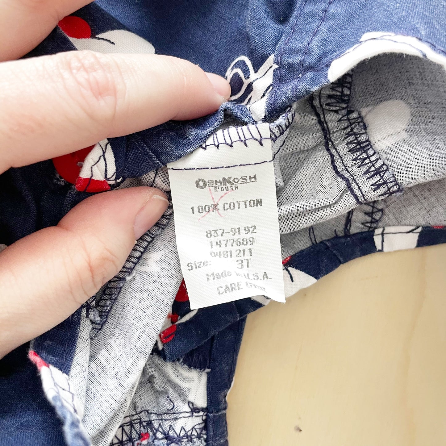 OshKosh Sailor Hat Overalls
