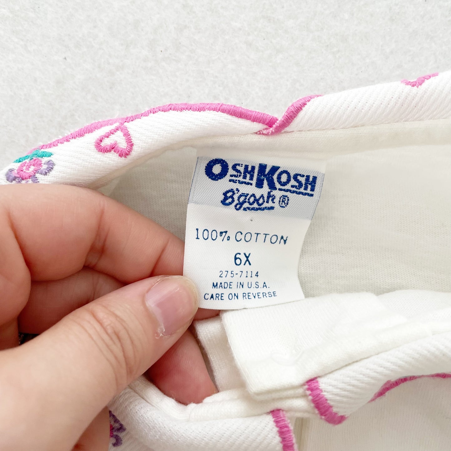 OshKosh Heart Collar Top
