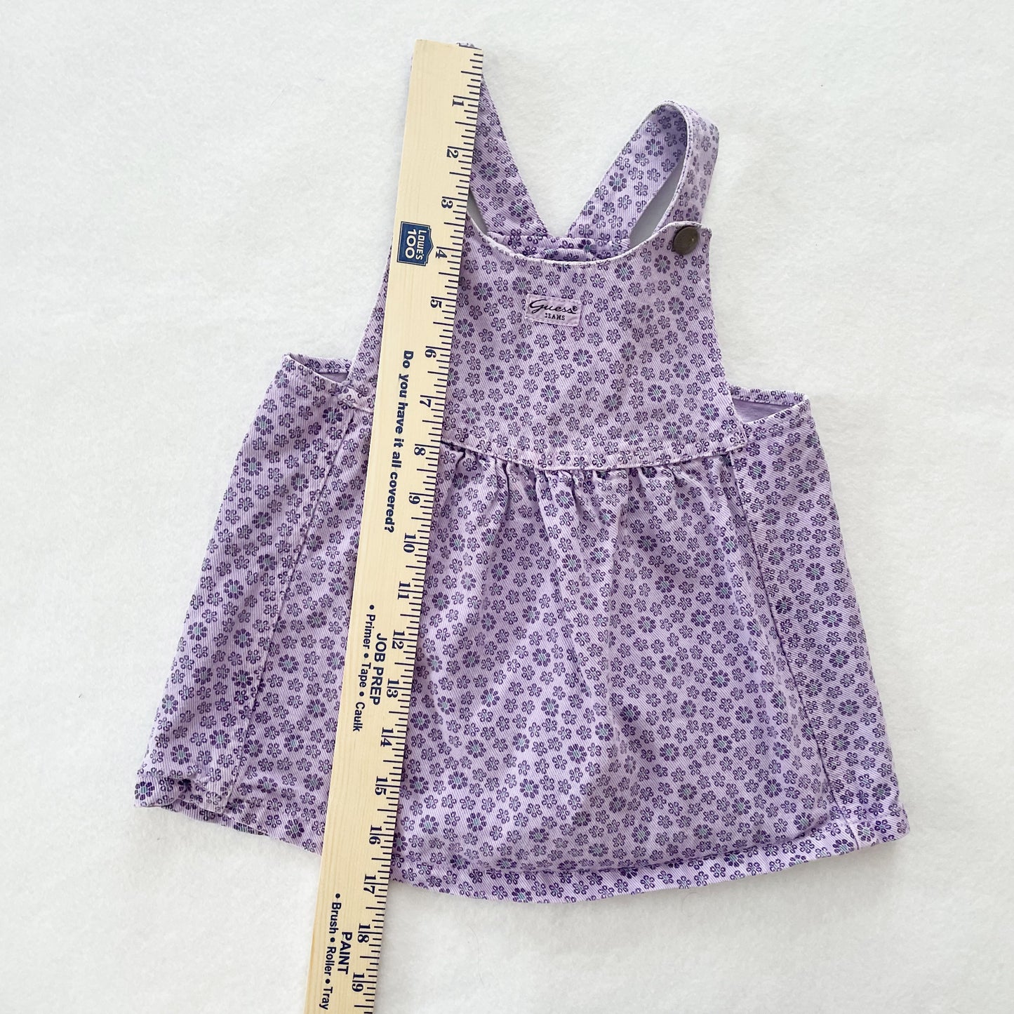 Guess Floral Skirtall • 24m - Yellow Clover Vintage Kids Clothes