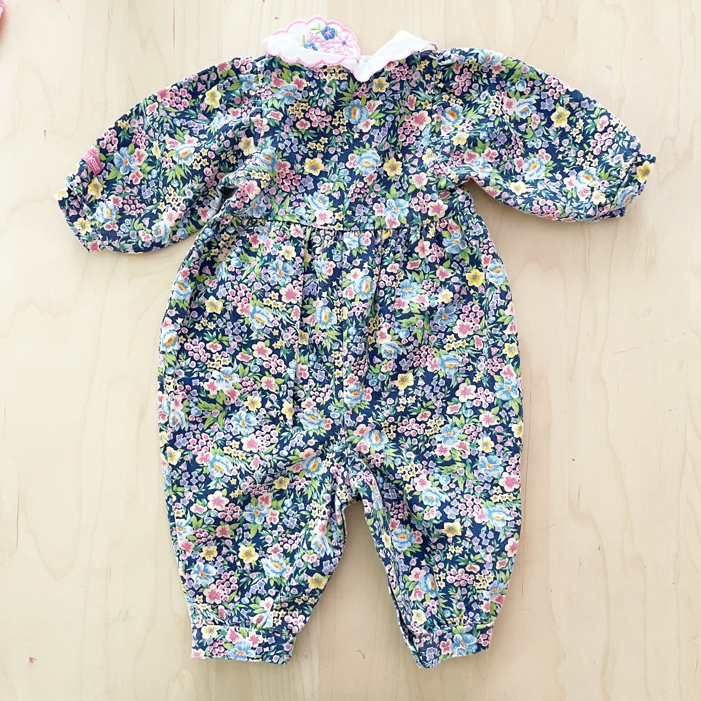 OshKosh Floral Collared Romper