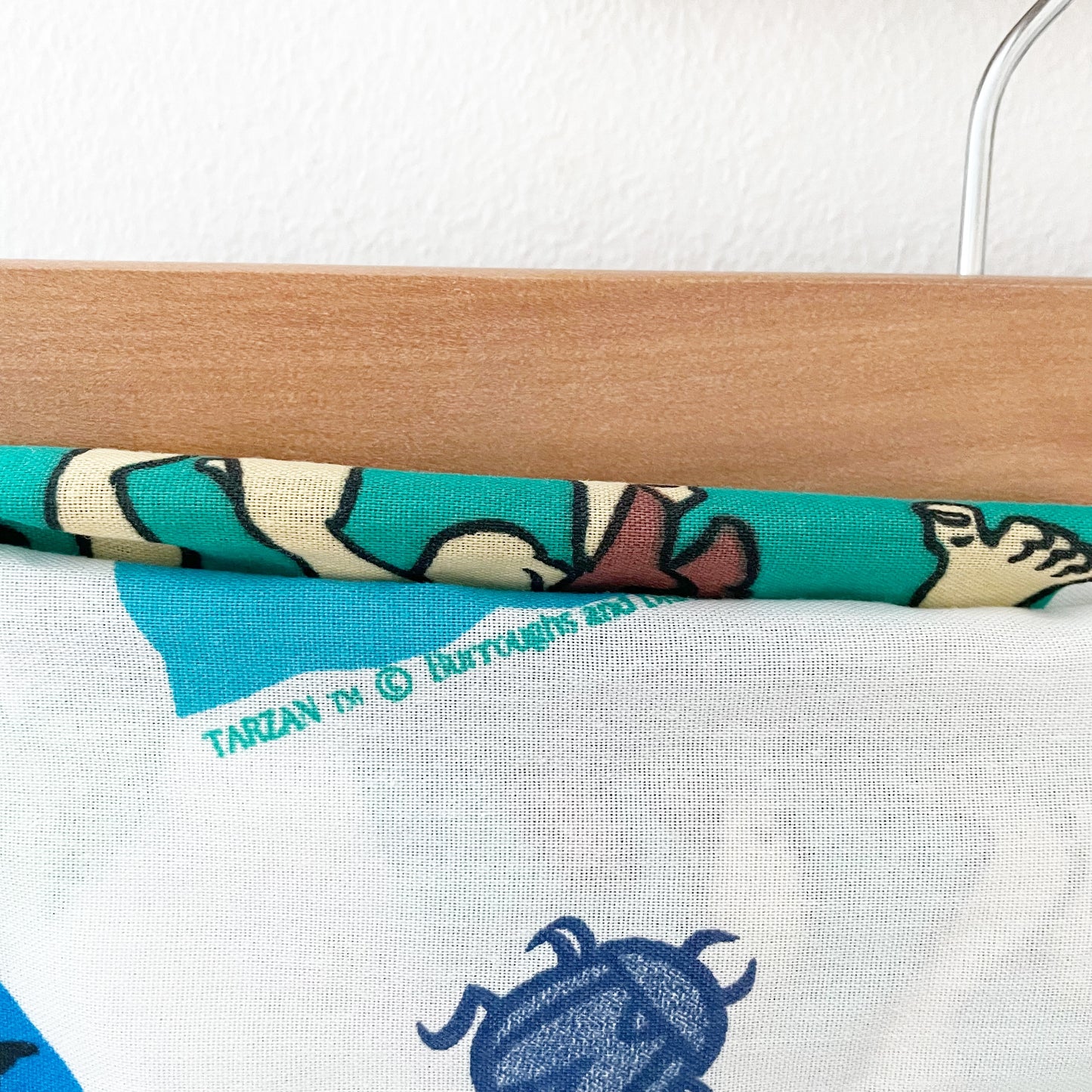 Tarzan Sheet Set - Yellow Clover Vintage Kids Clothes