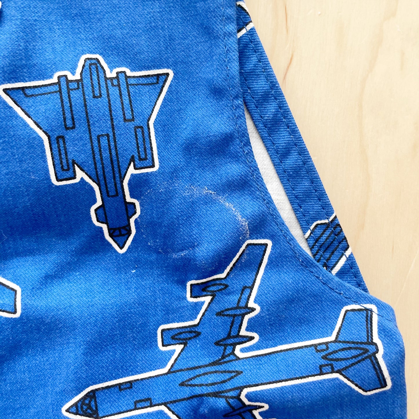 OshKosh Jet Airplane Print Shortalls