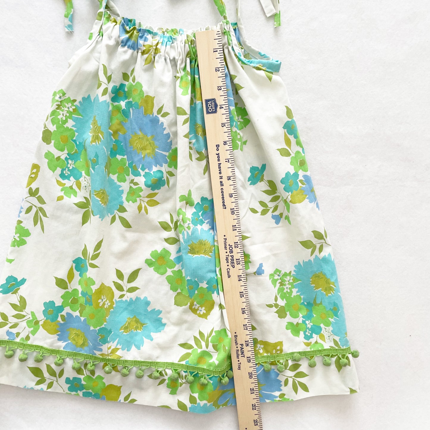 Handmade Vintage Fabric Dress - Yellow Clover Vintage Kids Clothes
