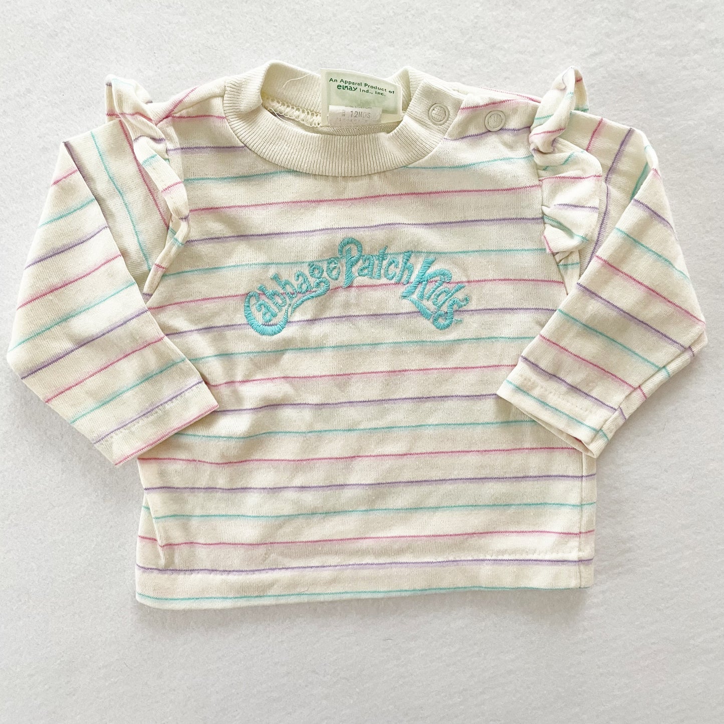 Cabbage Patch Kids Overalls Set - Yellow Clover Vintage Kids Clothes