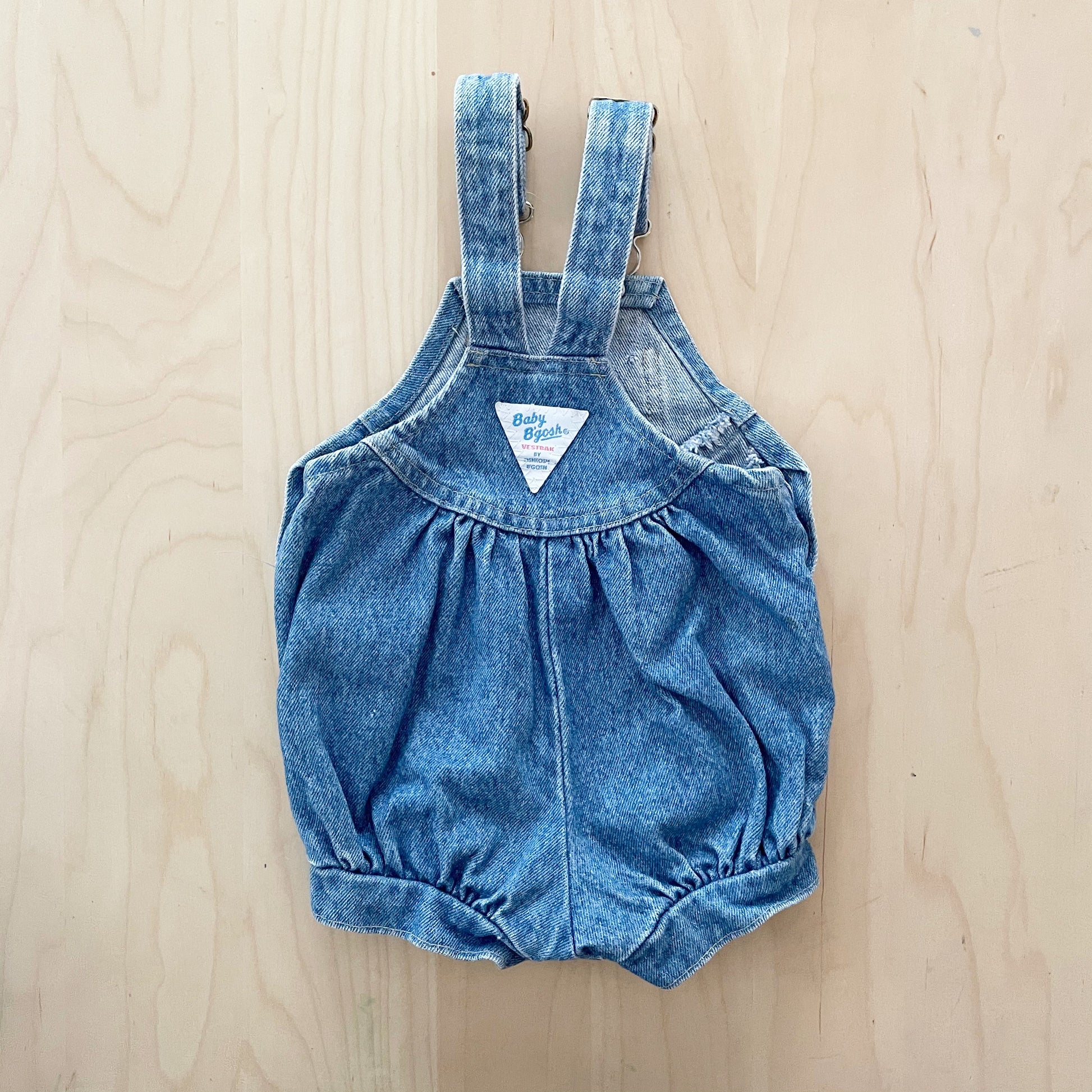 Baby B’gosh Lighter Wash Bubble - Yellow Clover Vintage Kids Clothes
