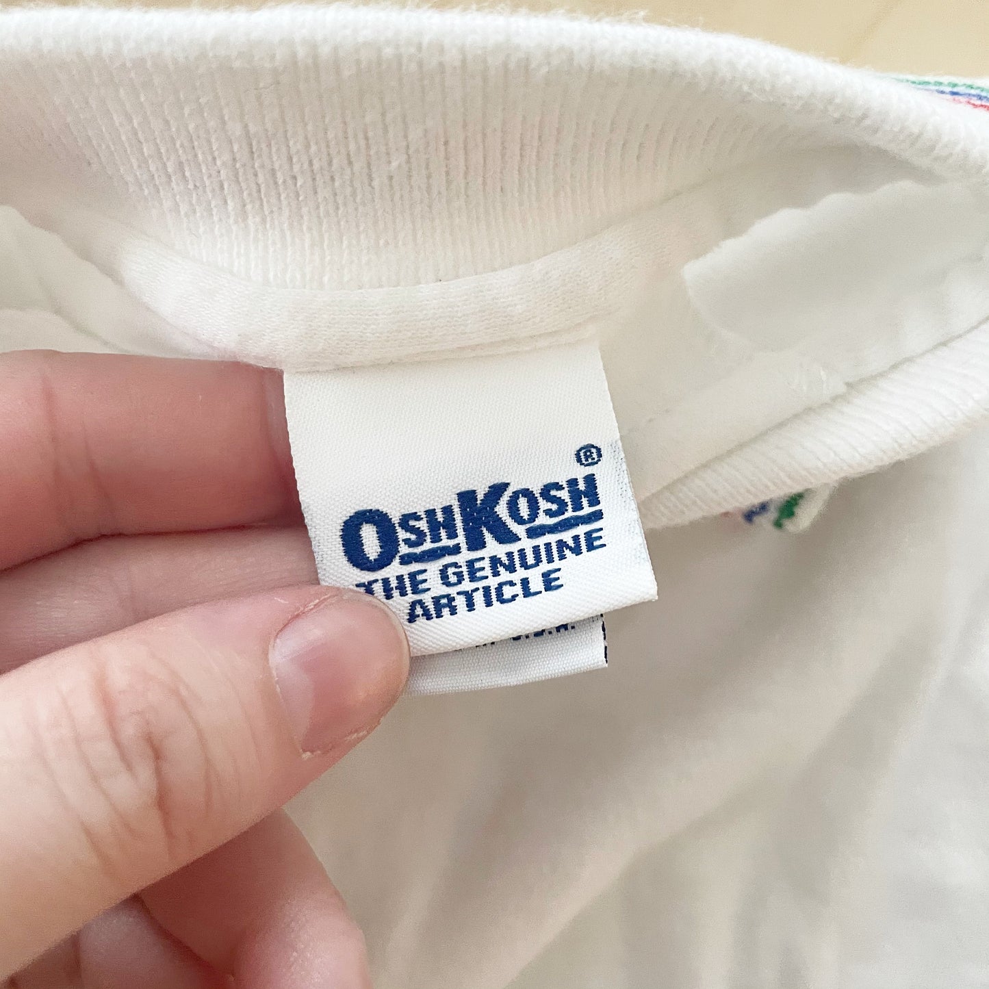 OshKosh Classic Long Sleeve Polo - Yellow Clover Vintage Kids Clothes