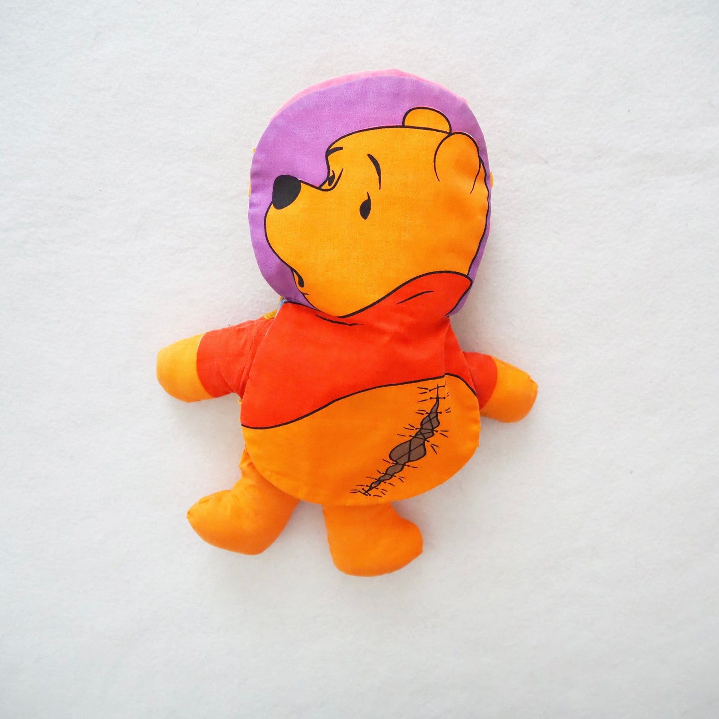 Face Changing Pooh Plush - Yellow Clover Vintage Kids Clothes