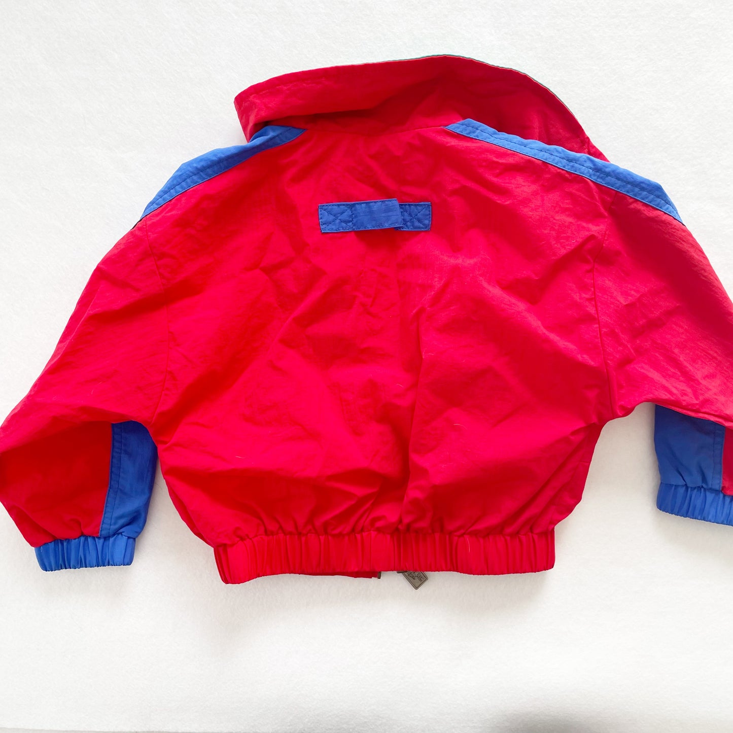 OshKosh Nylon Colorblock Jacket - Yellow Clover Vintage Kids Clothes