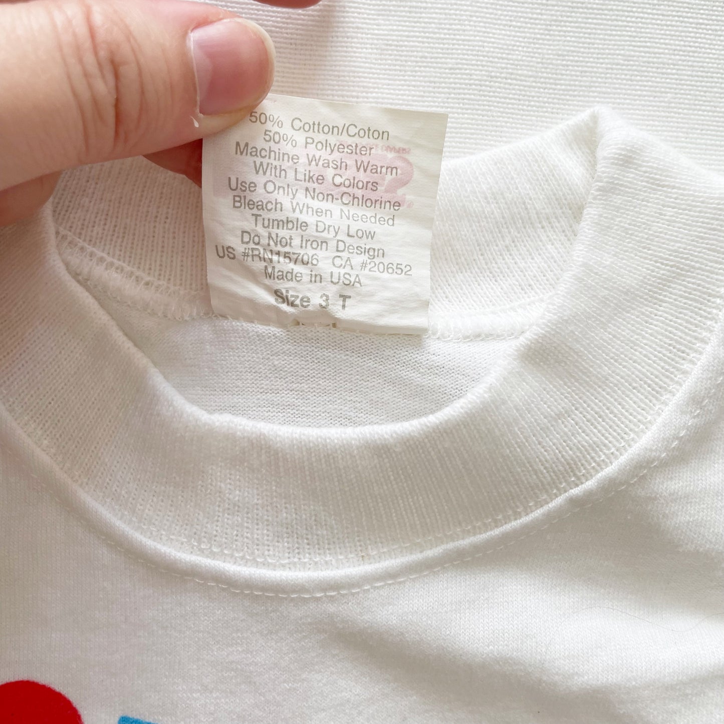Huggies Muppet Babies Graphic Tee - Yellow Clover Vintage Kids Clothes