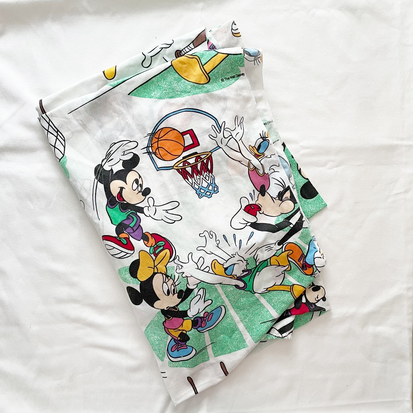 Disney Sports Characters Twin Fitted Sheet