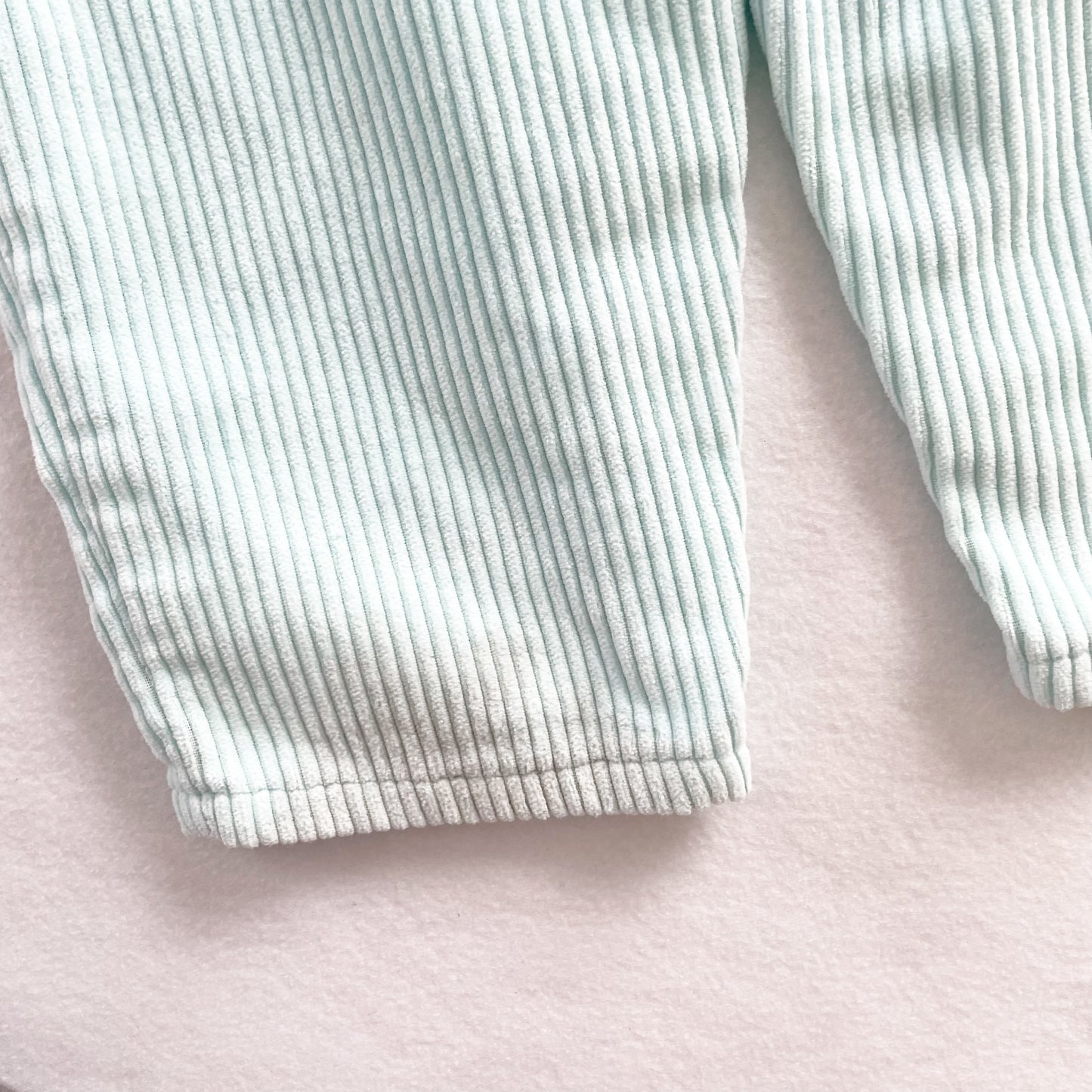OshKosh Mint Chunky Cord Overalls