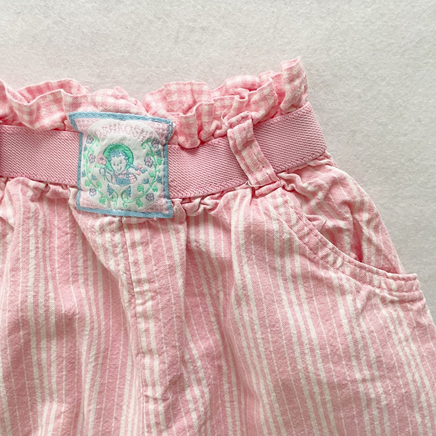 OshKosh Striped Flower Patch Pants