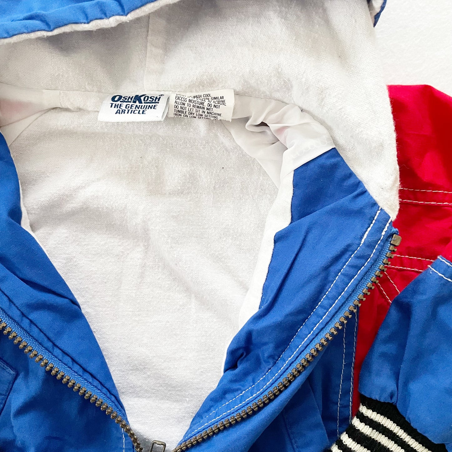 OshKosh Athletic Style Jacket - Yellow Clover Vintage Kids Clothes