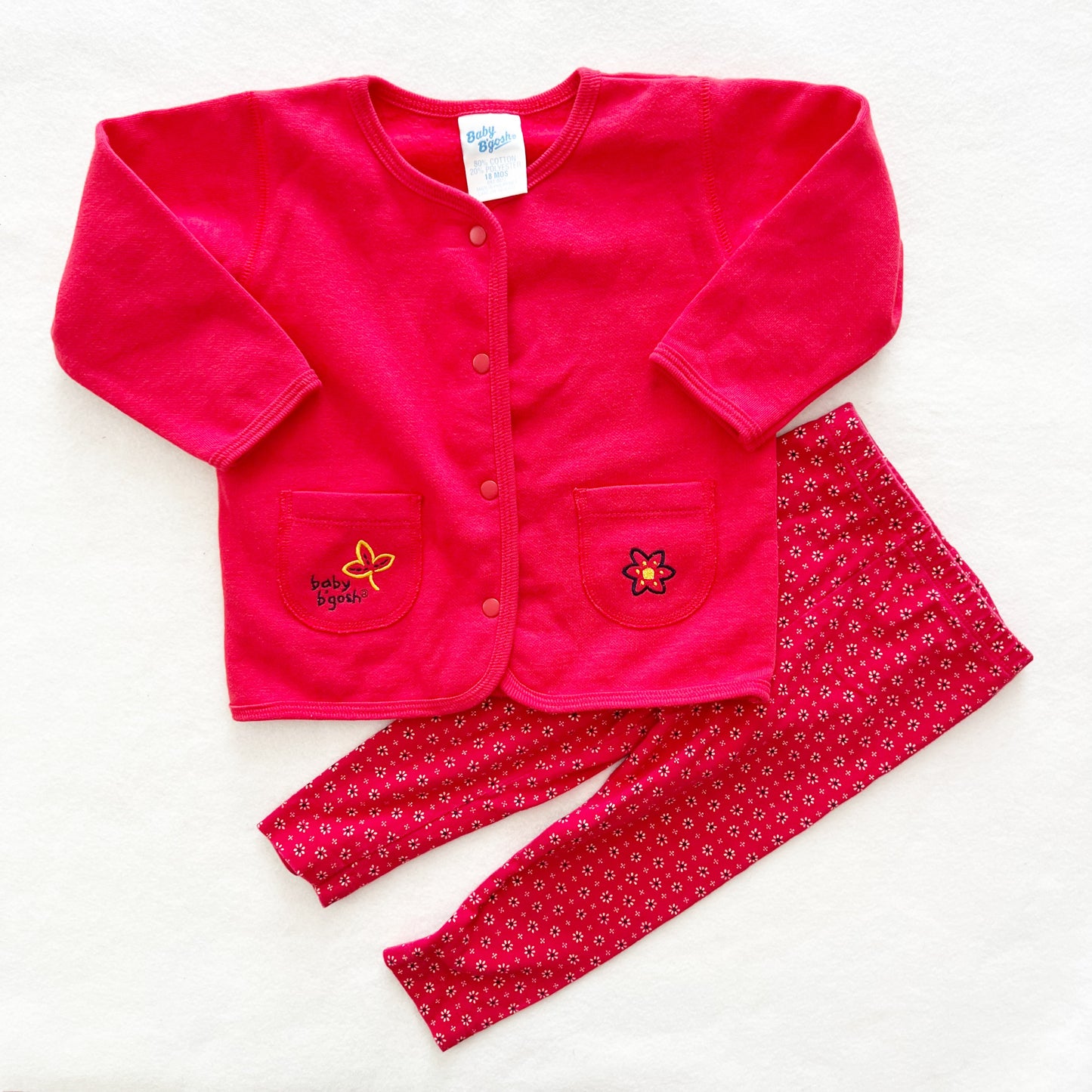 Baby B’gosh Flower Leaf Outfit