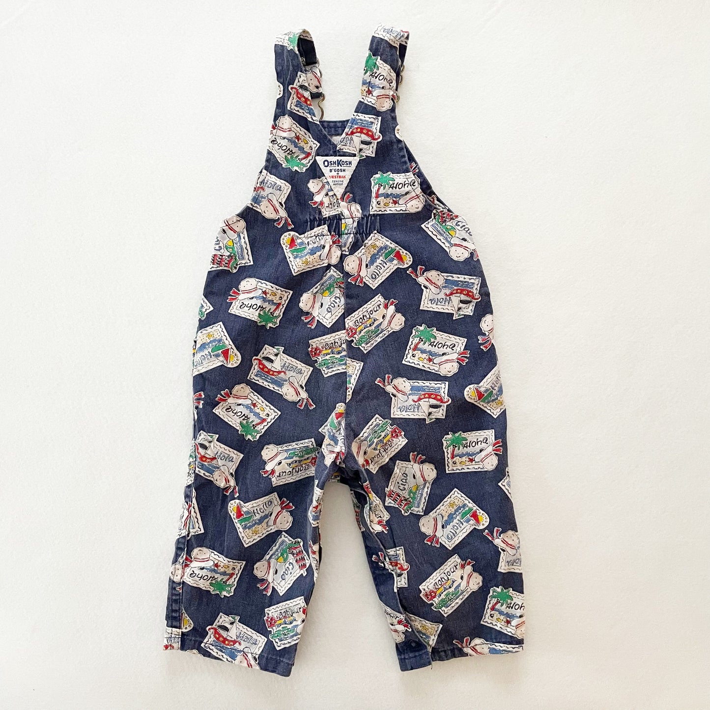 OshKosh Travel Postcards Overalls