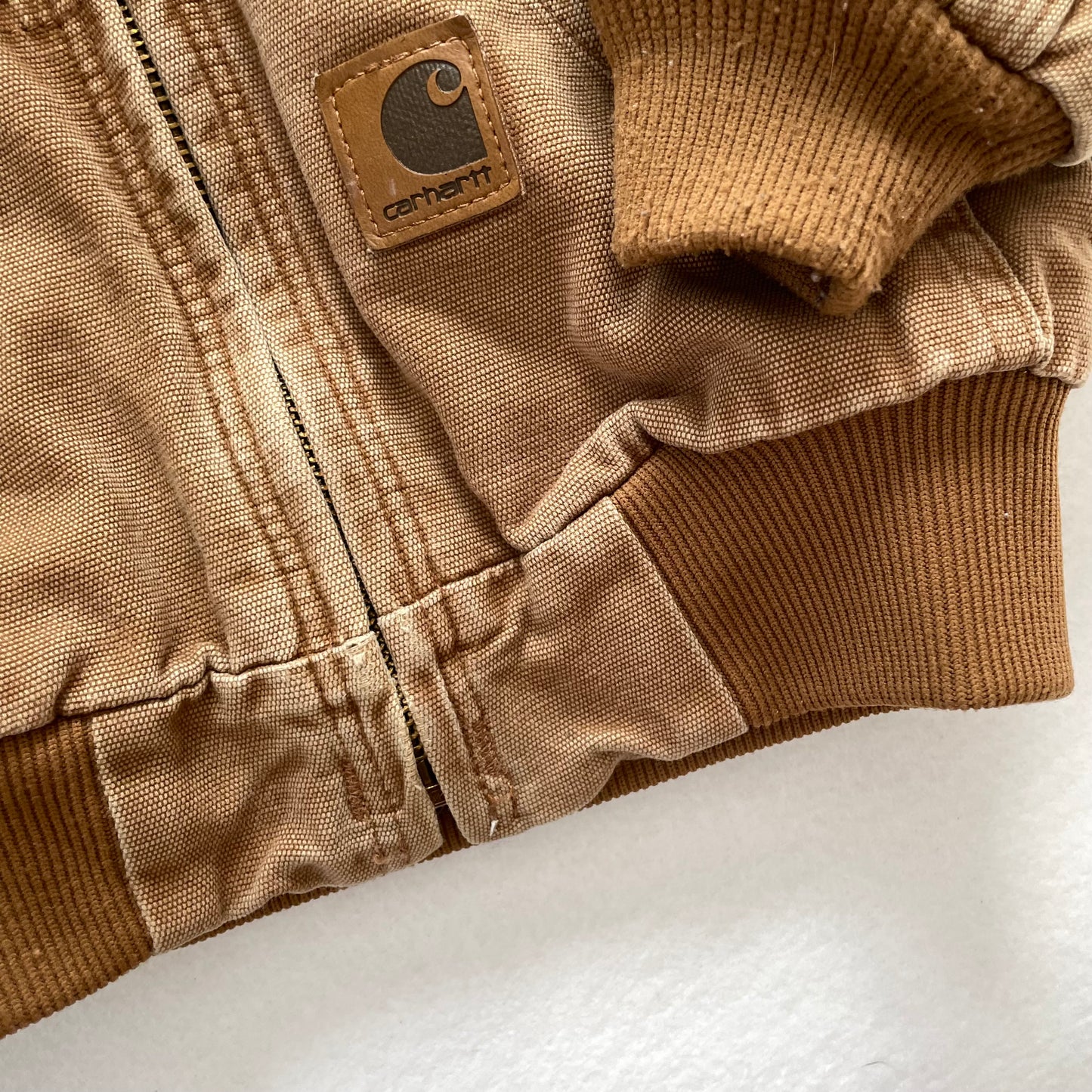Carhartt Tan Jacket - Yellow Clover Vintage Kids Clothes