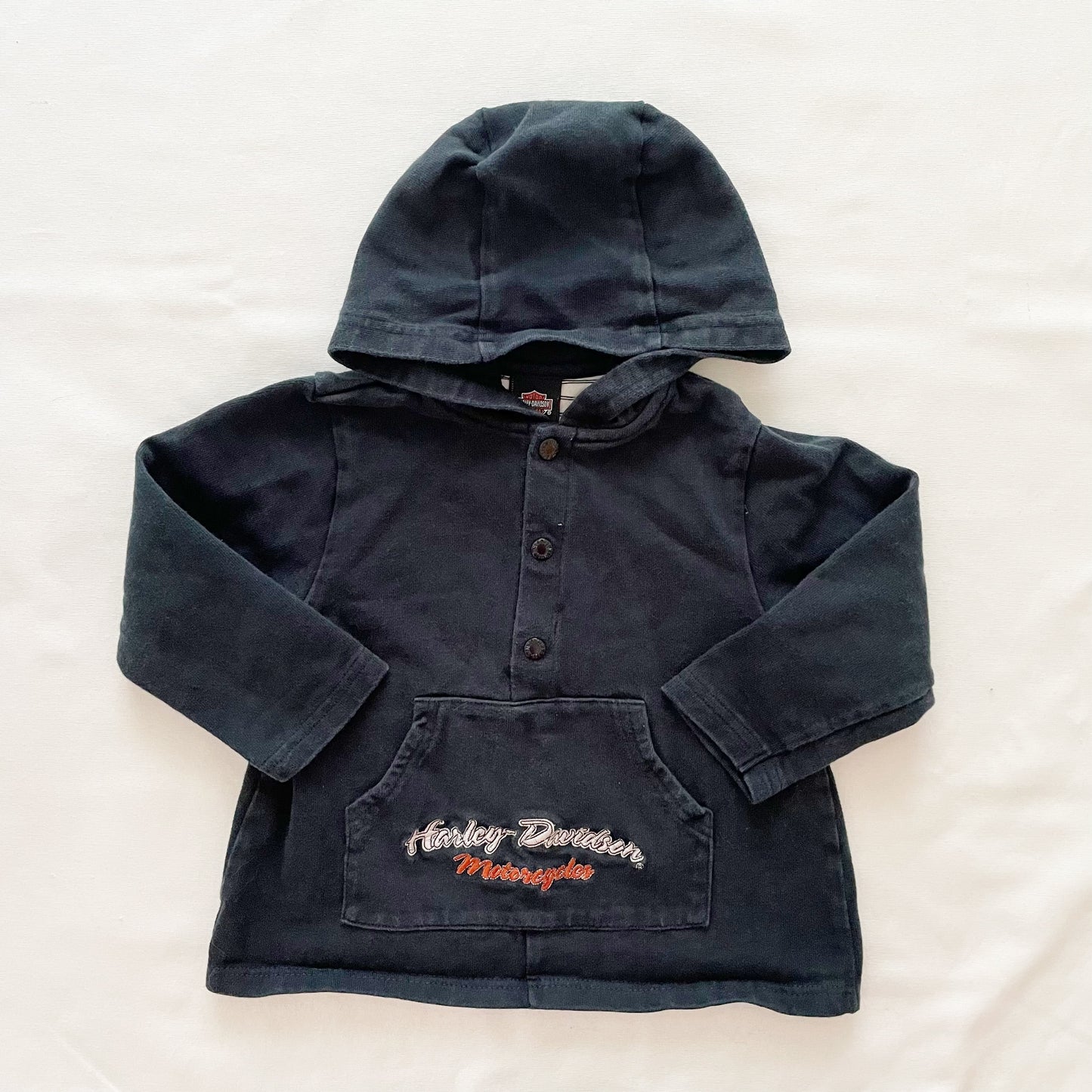 Harley-Davidson Thick Hooded Shirt • 3T