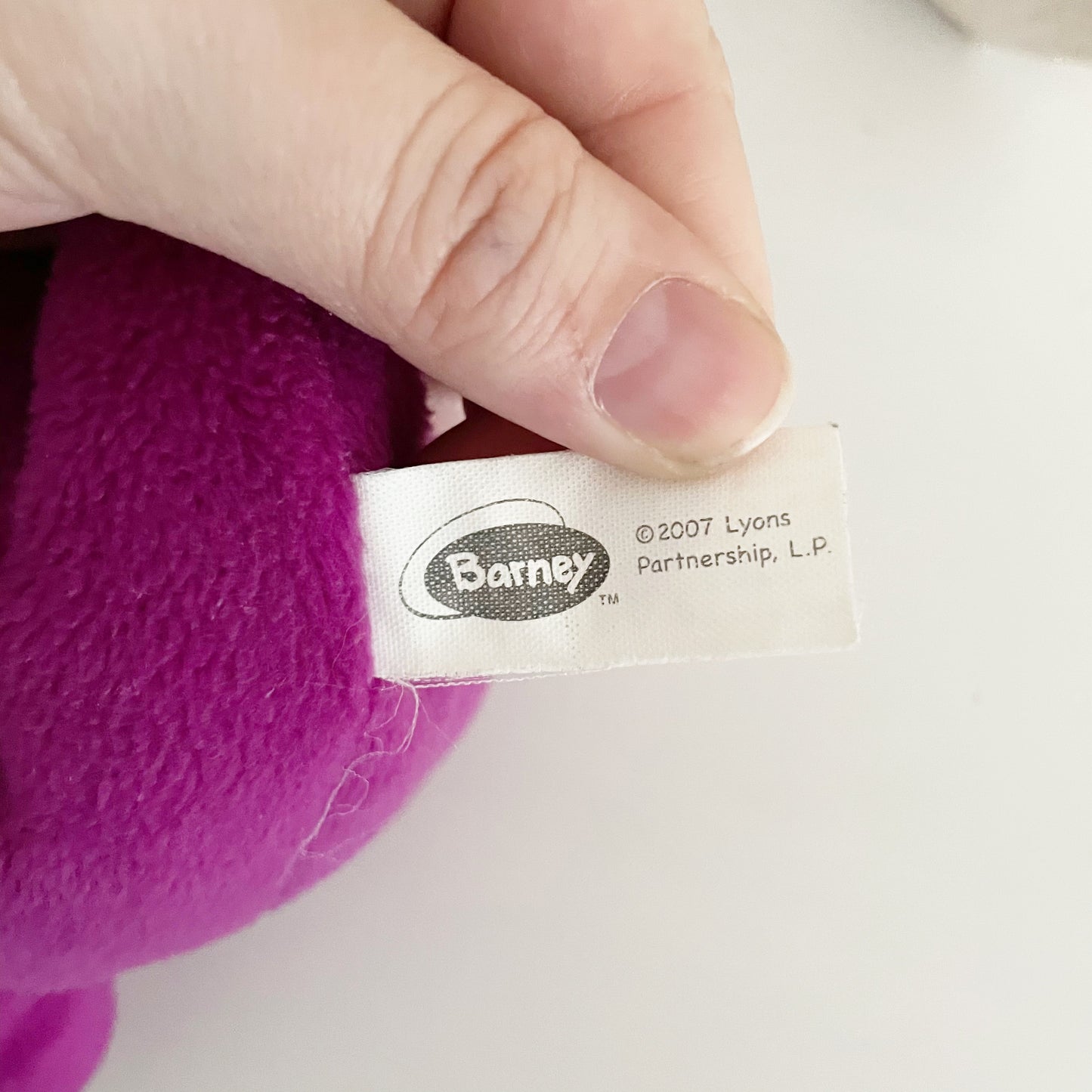 Musical Barney and BJ Plush Toys