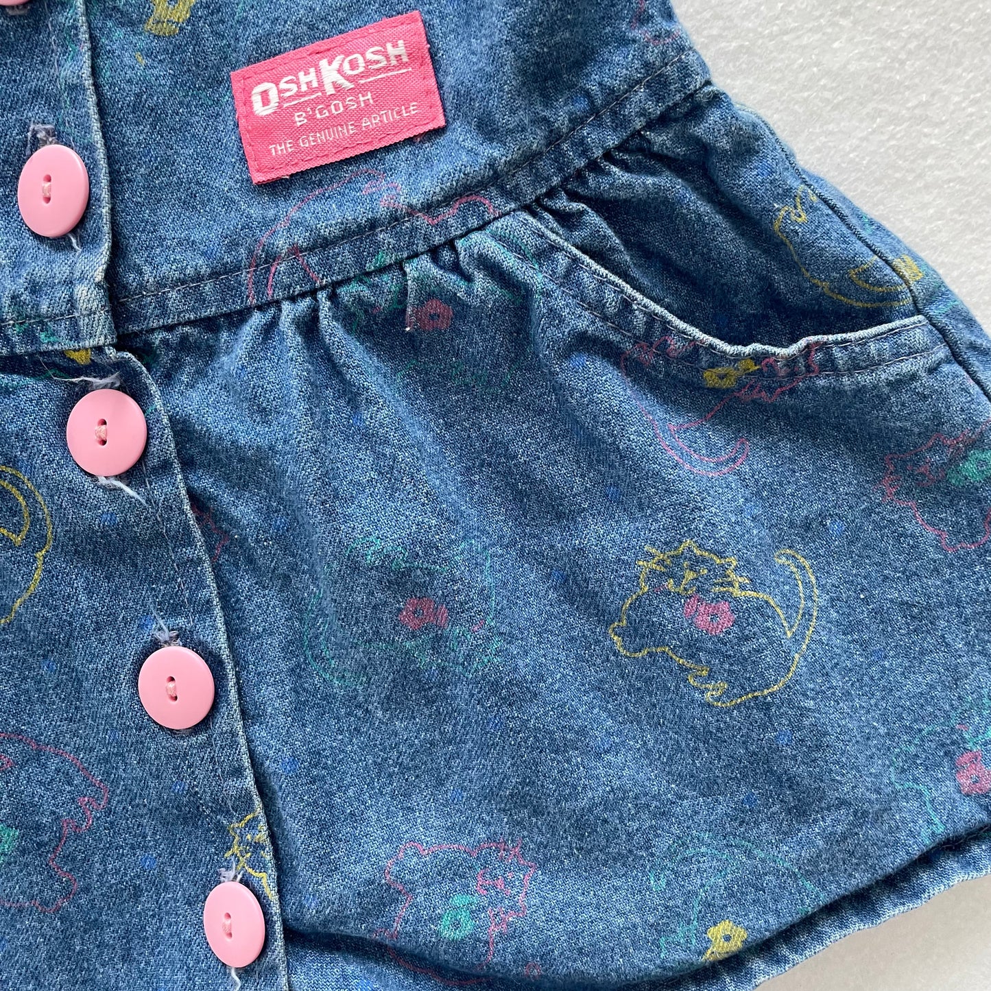OshKosh Kitty Print Skirtall