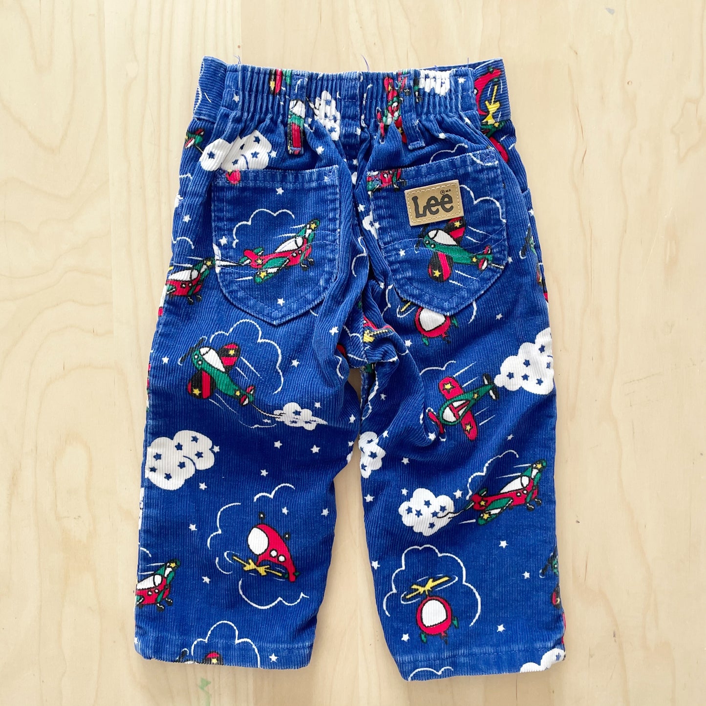 Vintage Lee Helicopter Airplane Cord Pants