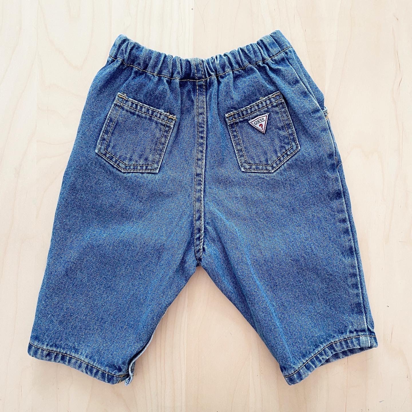 Guess Baby Adjustable Jeans - Yellow Clover Vintage Kids Clothes