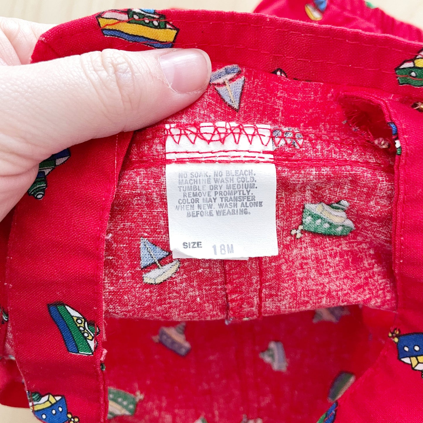 OshKosh Boat Print Bubble Romper