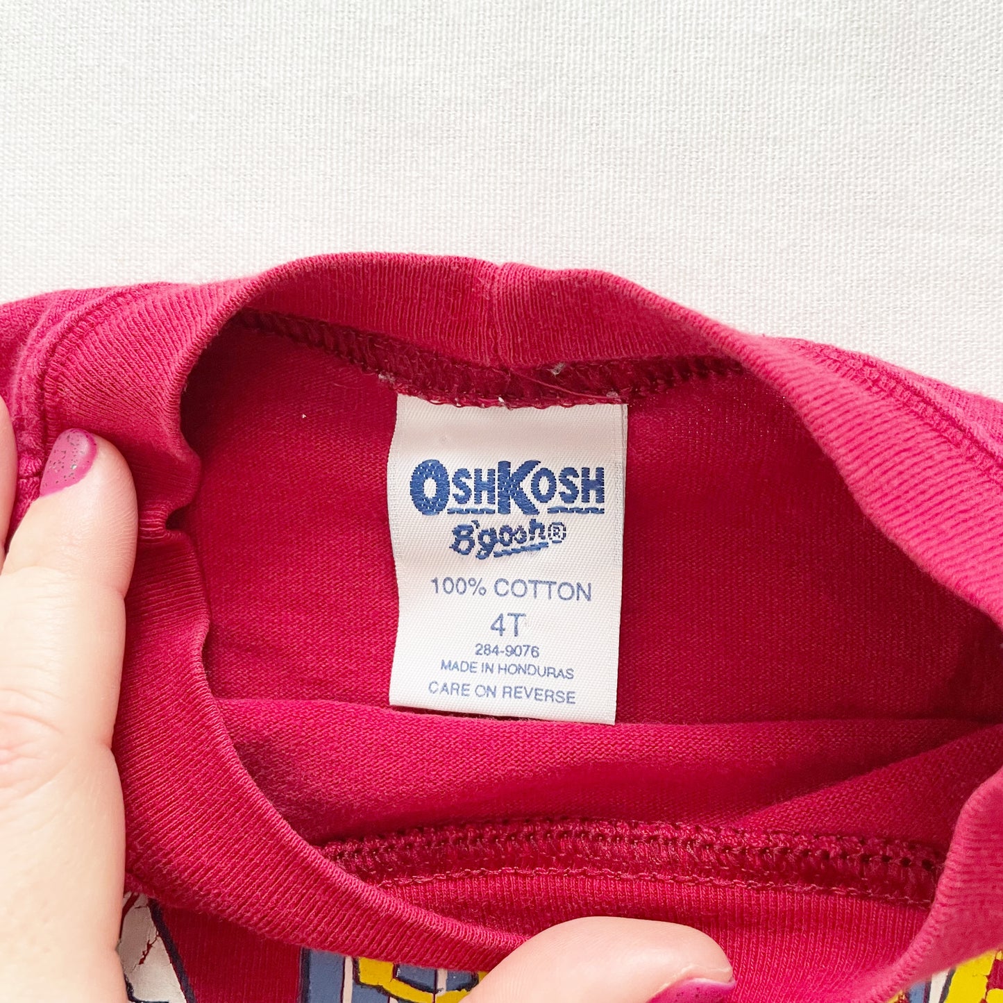 OshKosh On the Sea Graphic Tee - Yellow Clover Vintage Kids Clothes