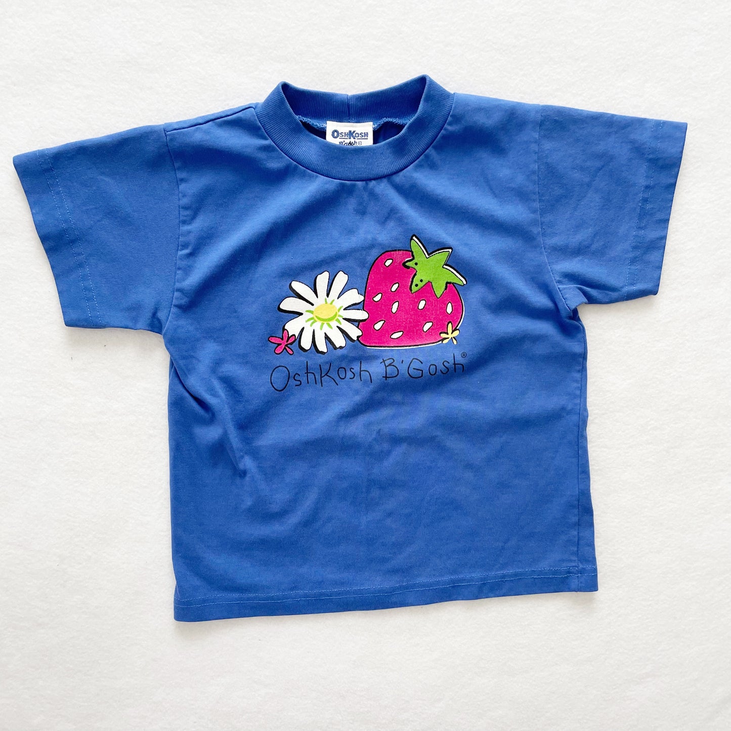 OshKosh Strawberry Daisy Set - Yellow Clover Vintage Kids Clothes