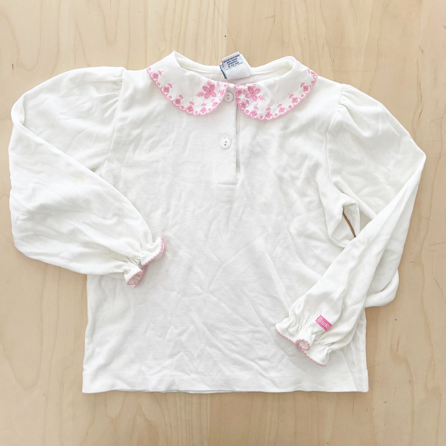 OshKosh Eyelet Collar Layer Tee