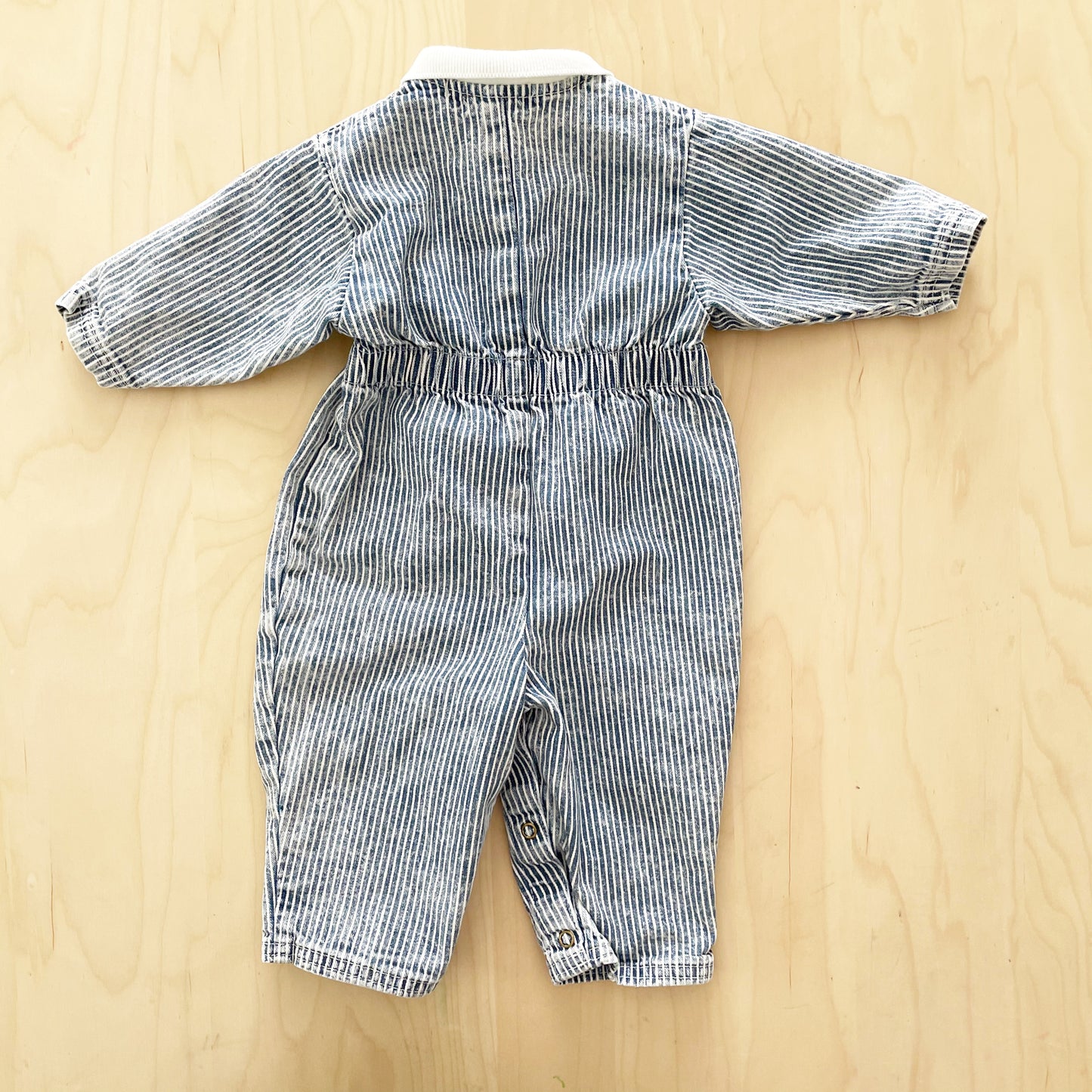 OshKosh Acid Wash Stripe Jumpsuit
