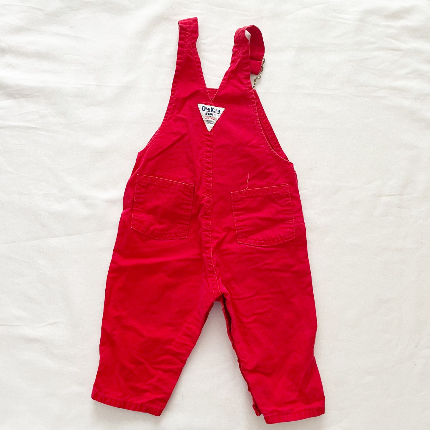 OshKosh Red Classic Cut Overalls