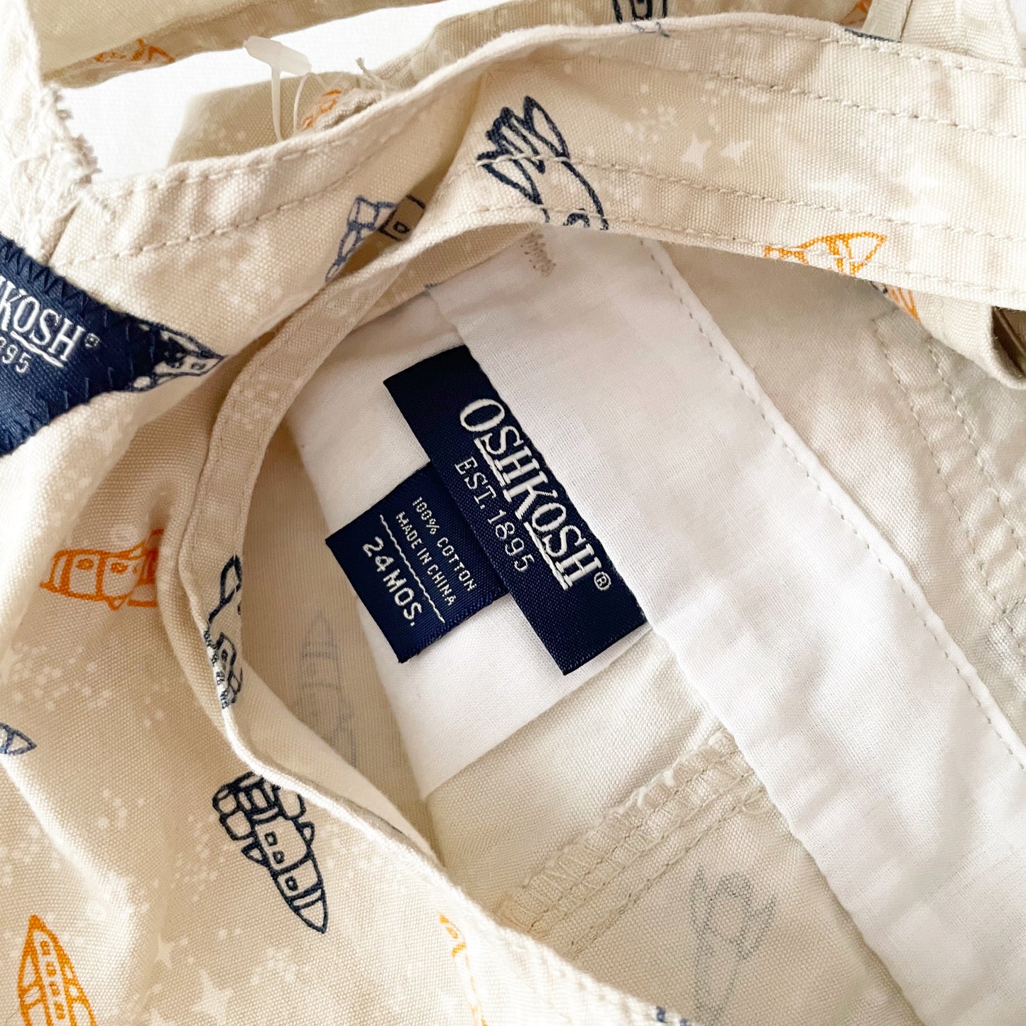 OshKosh Rocket Ship Space Shortalls