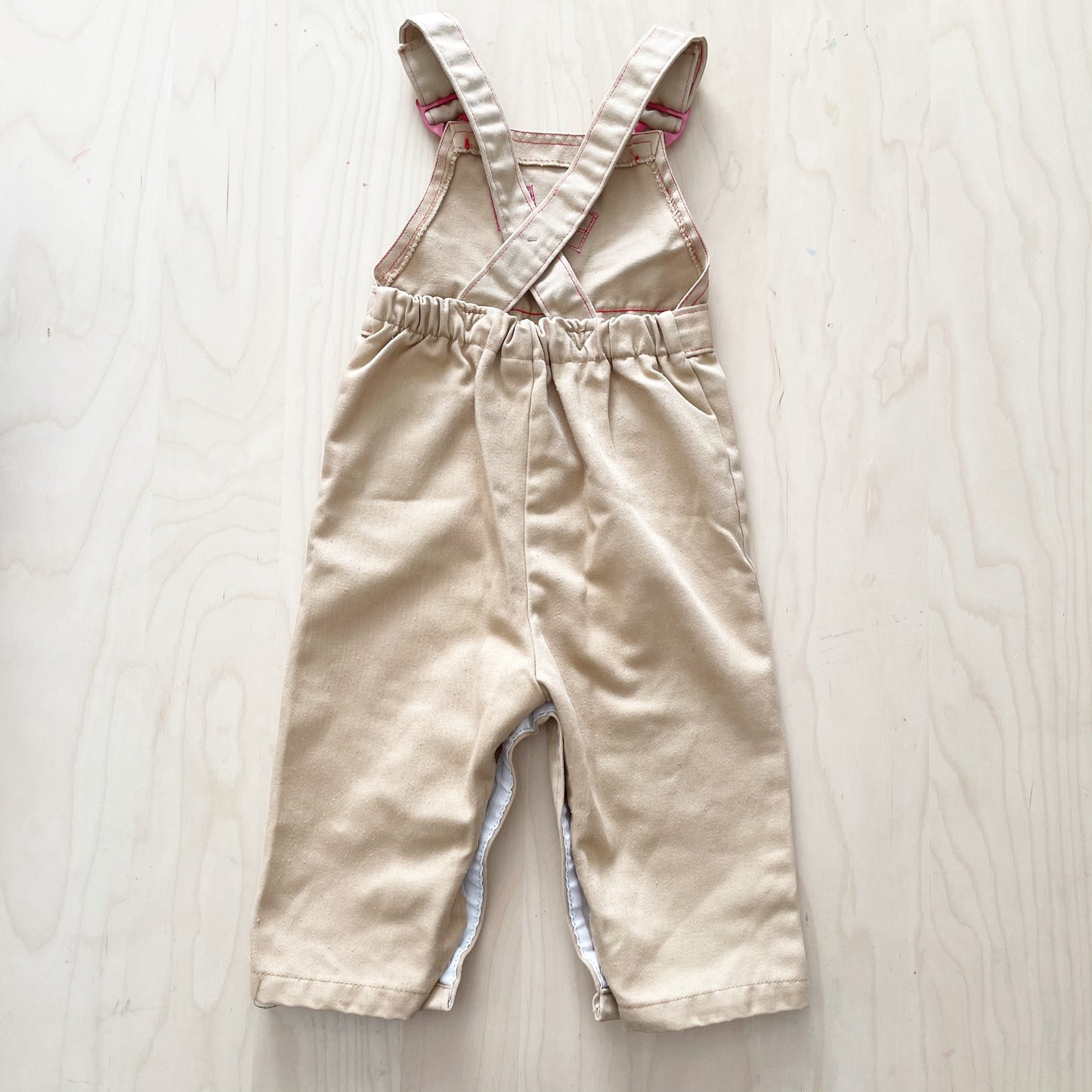 Healthtex Flag Overalls Romper