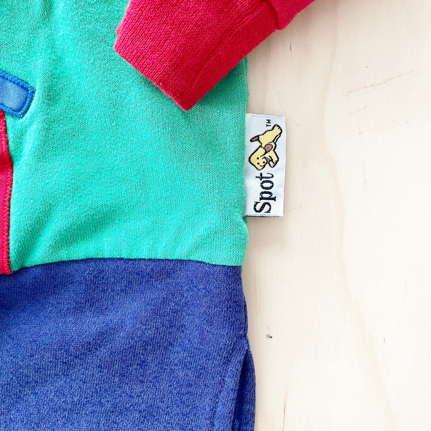 Vintage Spot Dog Sweatshirt - Yellow Clover Vintage Kids Clothes