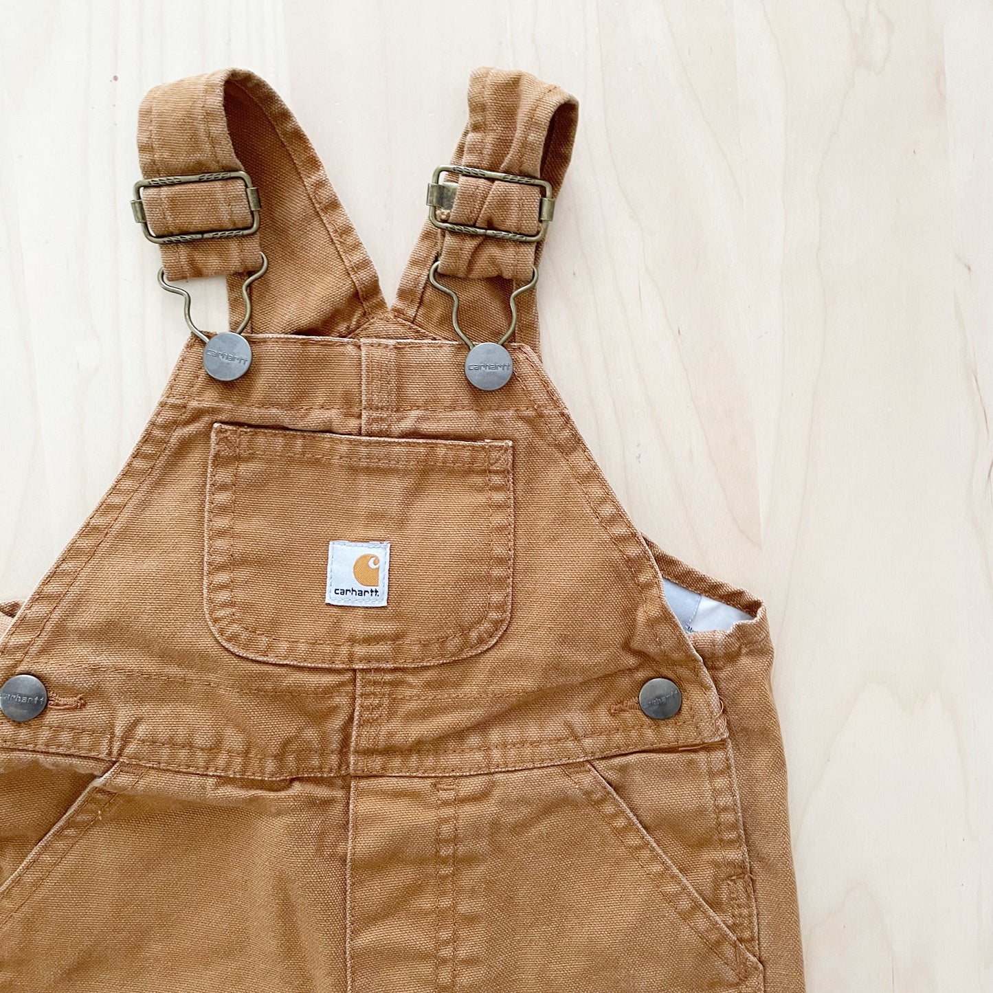 Carhartt Reinforeced Knee Overalls - Yellow Clover Vintage Kids Clothes