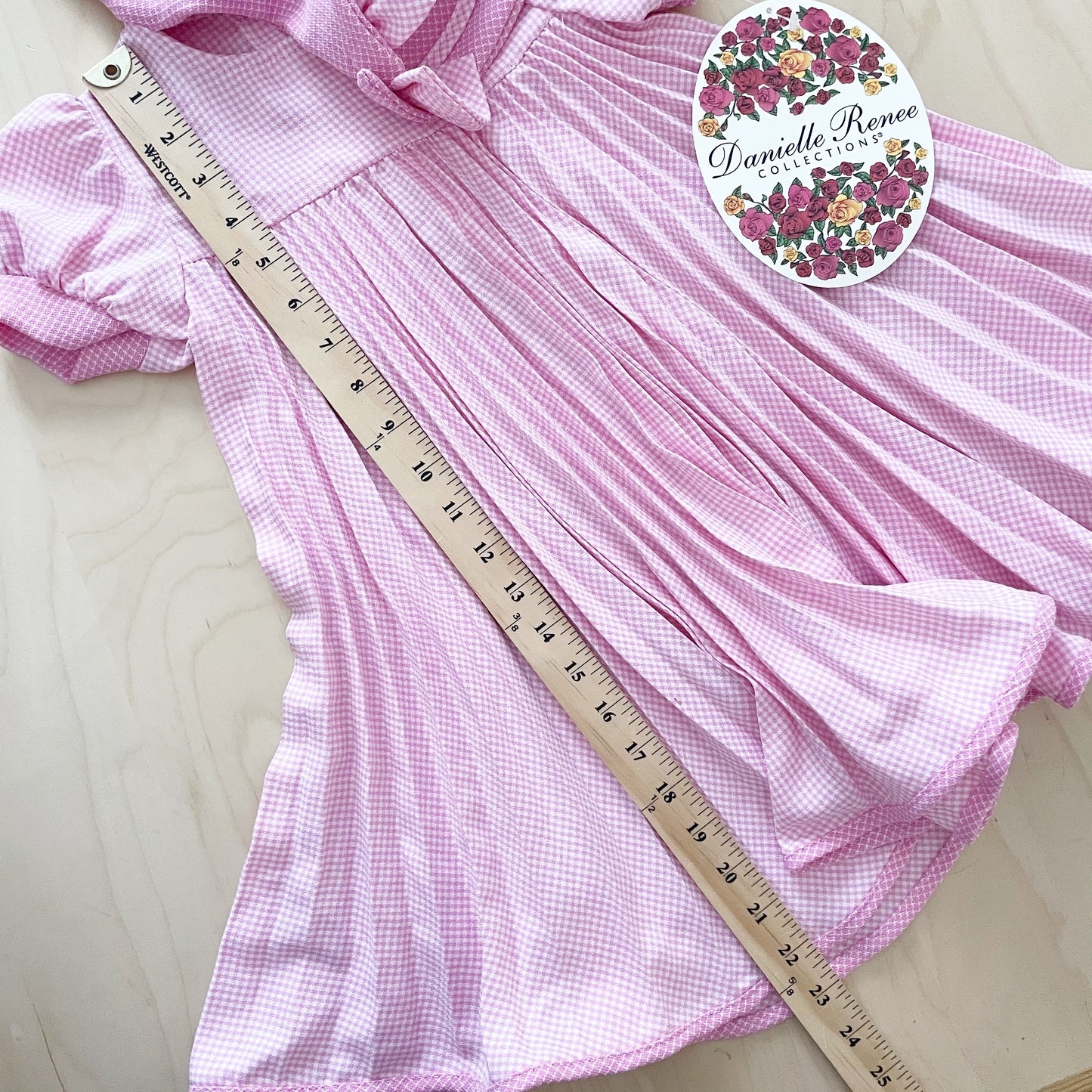 Deadstock Sailor Dress + Hat Set - Yellow Clover Vintage Kids Clothes