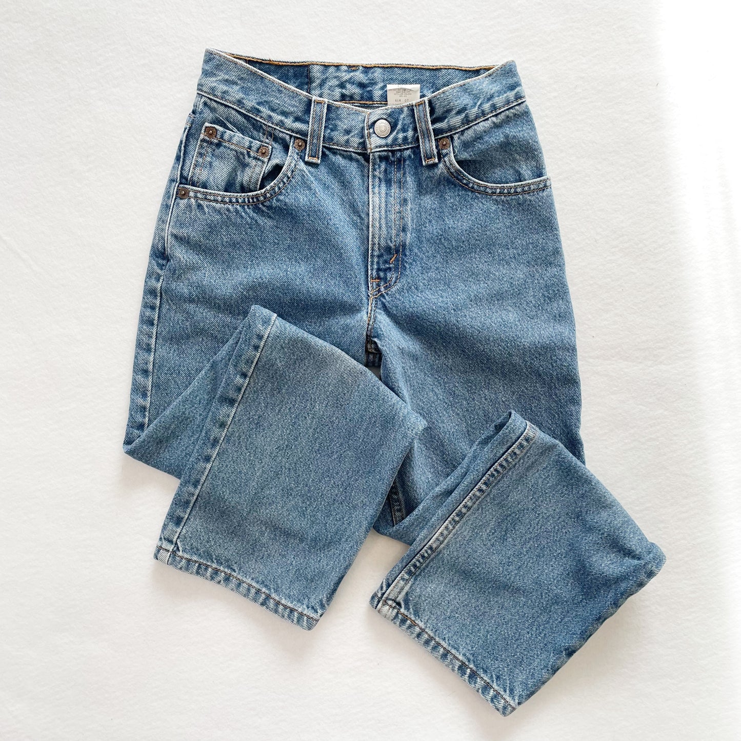 Vintage Levi’s 550 Medium Wash Kids Jeans