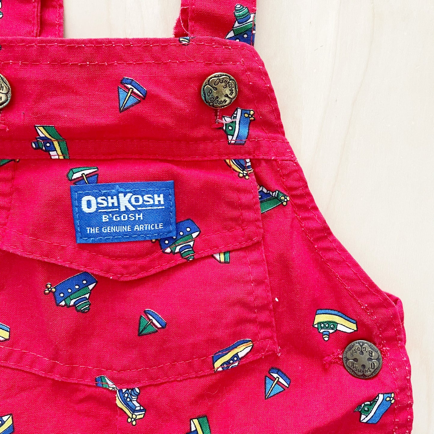 OshKosh Boat Print Bubble Romper