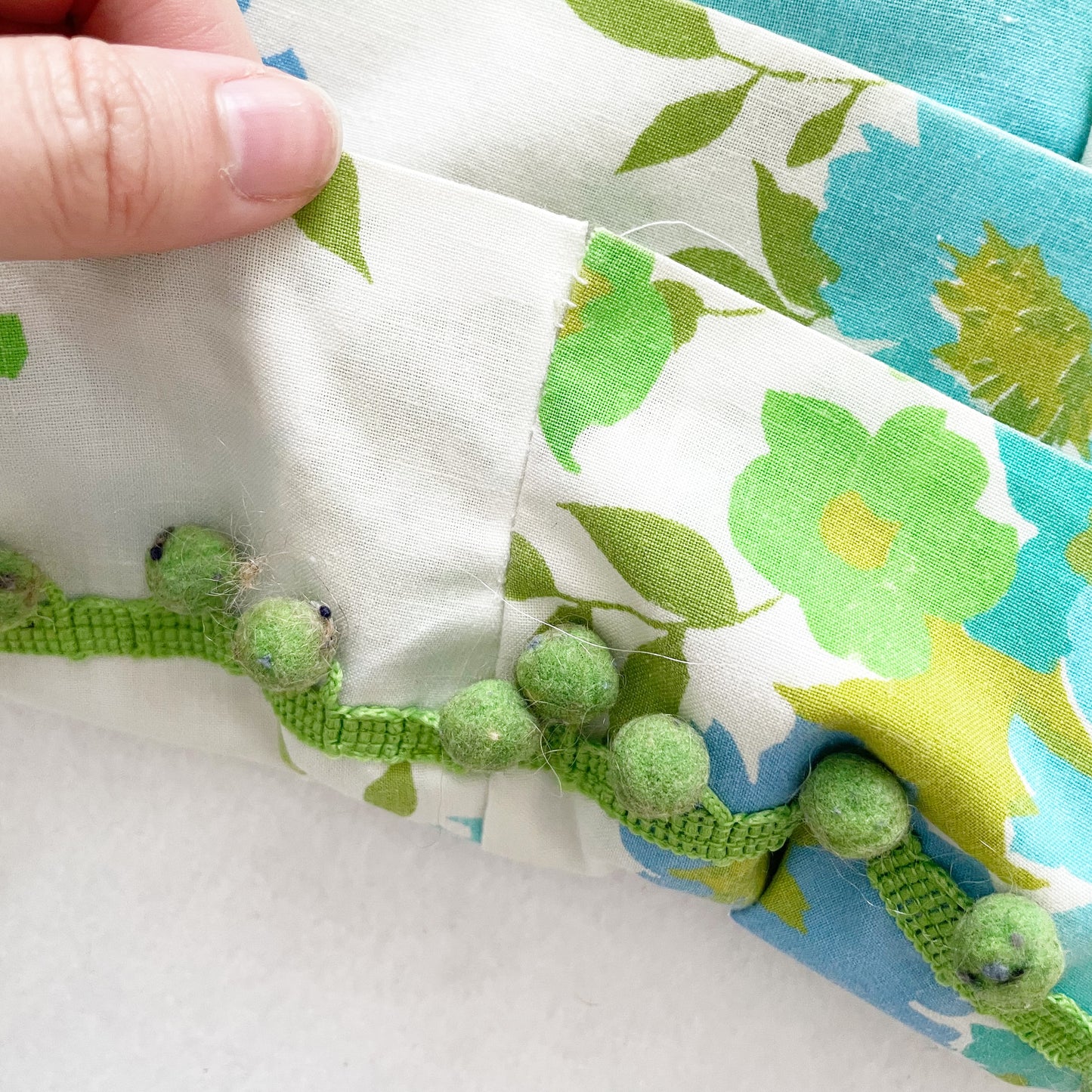 Handmade Vintage Fabric Dress - Yellow Clover Vintage Kids Clothes