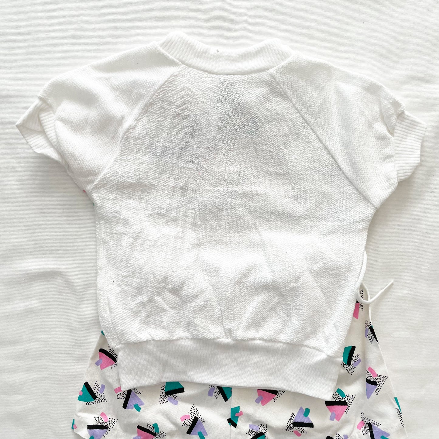 Funky Print Textured Top Set • 24m