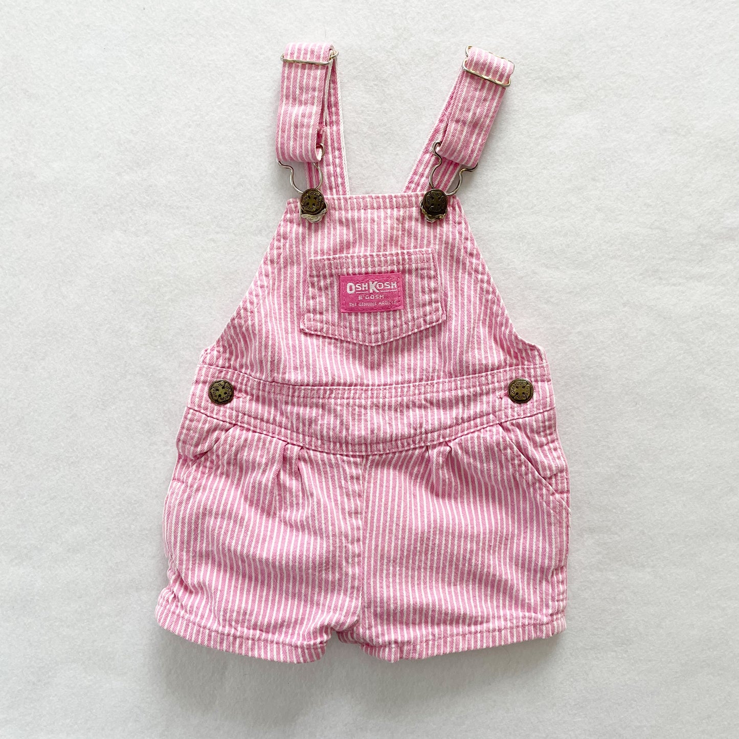 OshKosh Hickory Stripe Shortalls