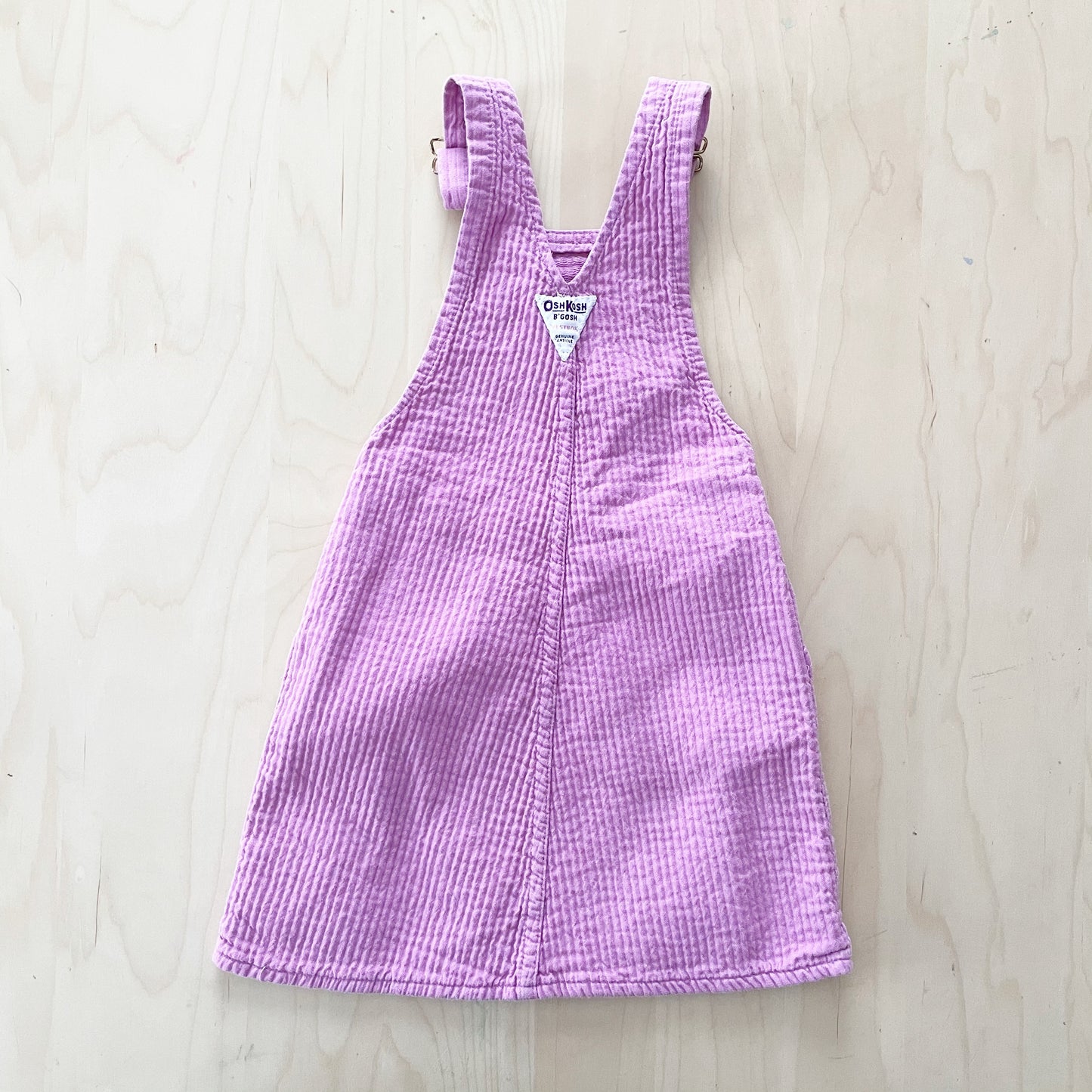 OshKosh Purple Textured Skirtall - Yellow Clover Vintage Kids Clothes