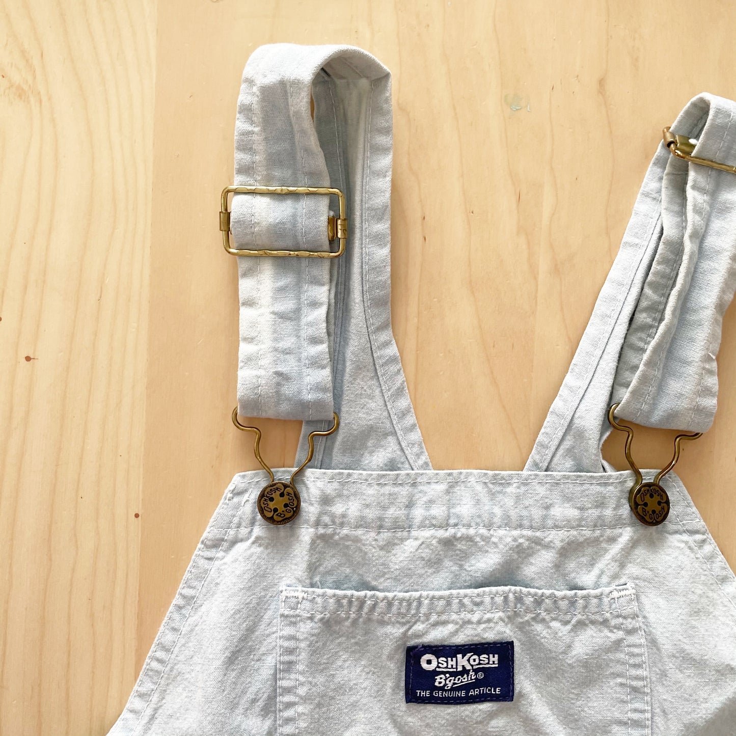 OshKosh Light Wash Chambray Overalls