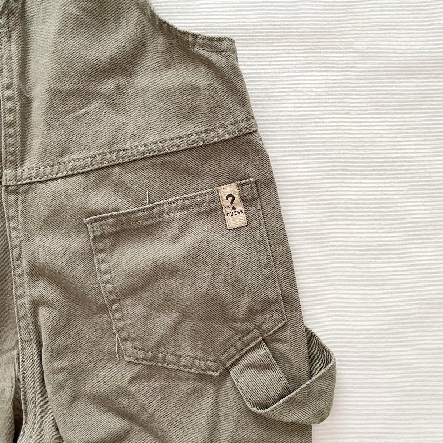 Guess Olive Green Overalls
