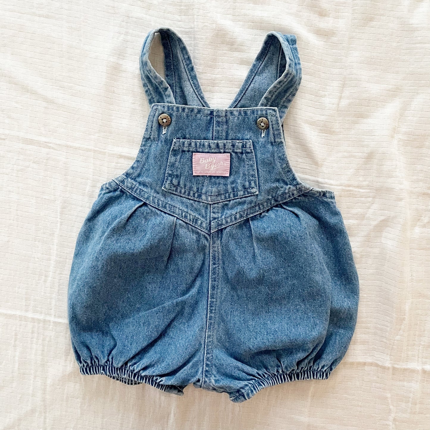 Baby B’gosh Medium Light Bubble Romper - Yellow Clover Vintage Kids Clothes