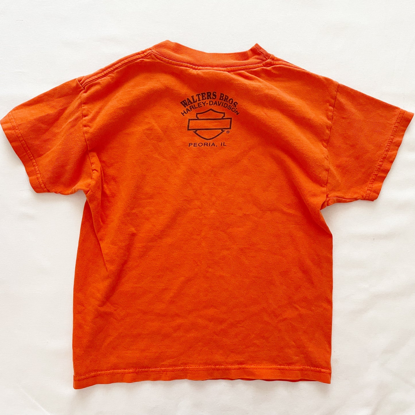 Harley-Davidson Graphic Tee • 6-8y - Yellow Clover Vintage Kids Clothes