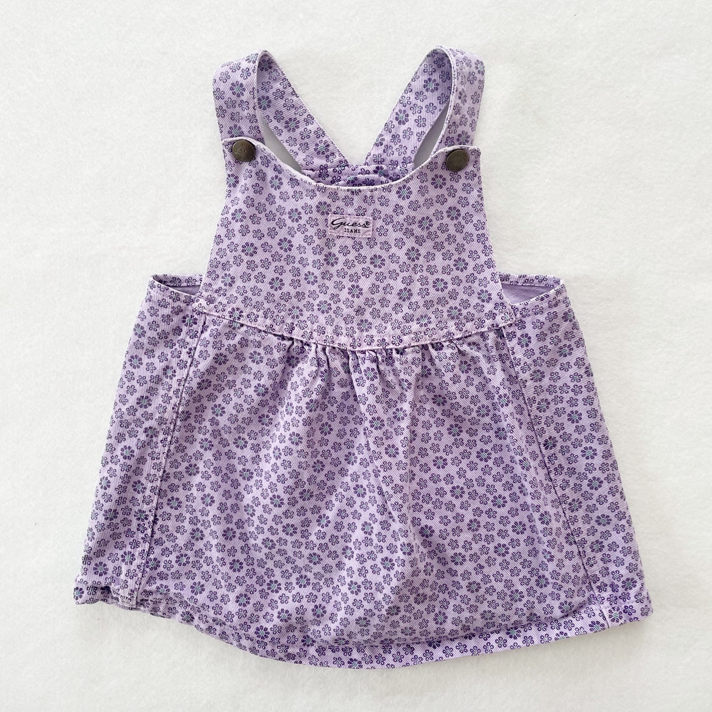 Guess Floral Skirtall • 24m - Yellow Clover Vintage Kids Clothes