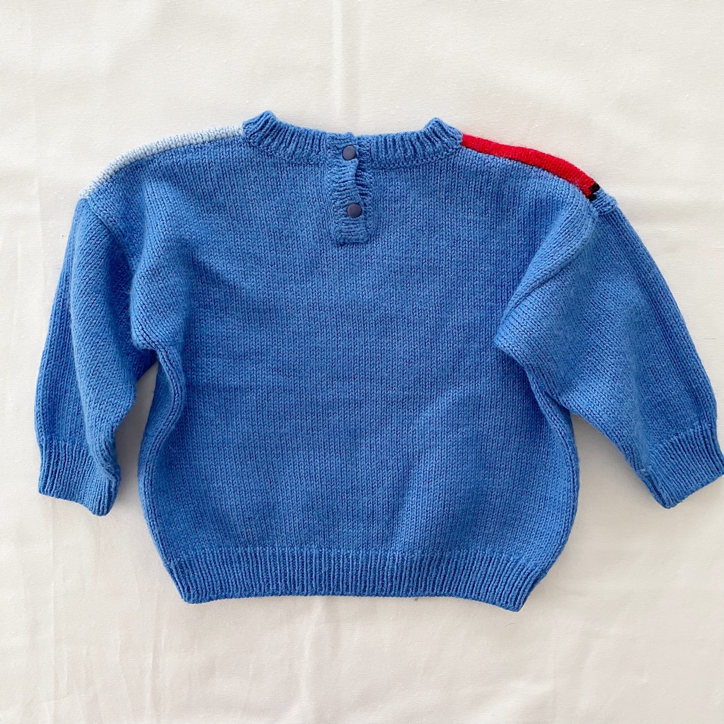 Handknit Winnie the Pooh Sweater • 24m (?)