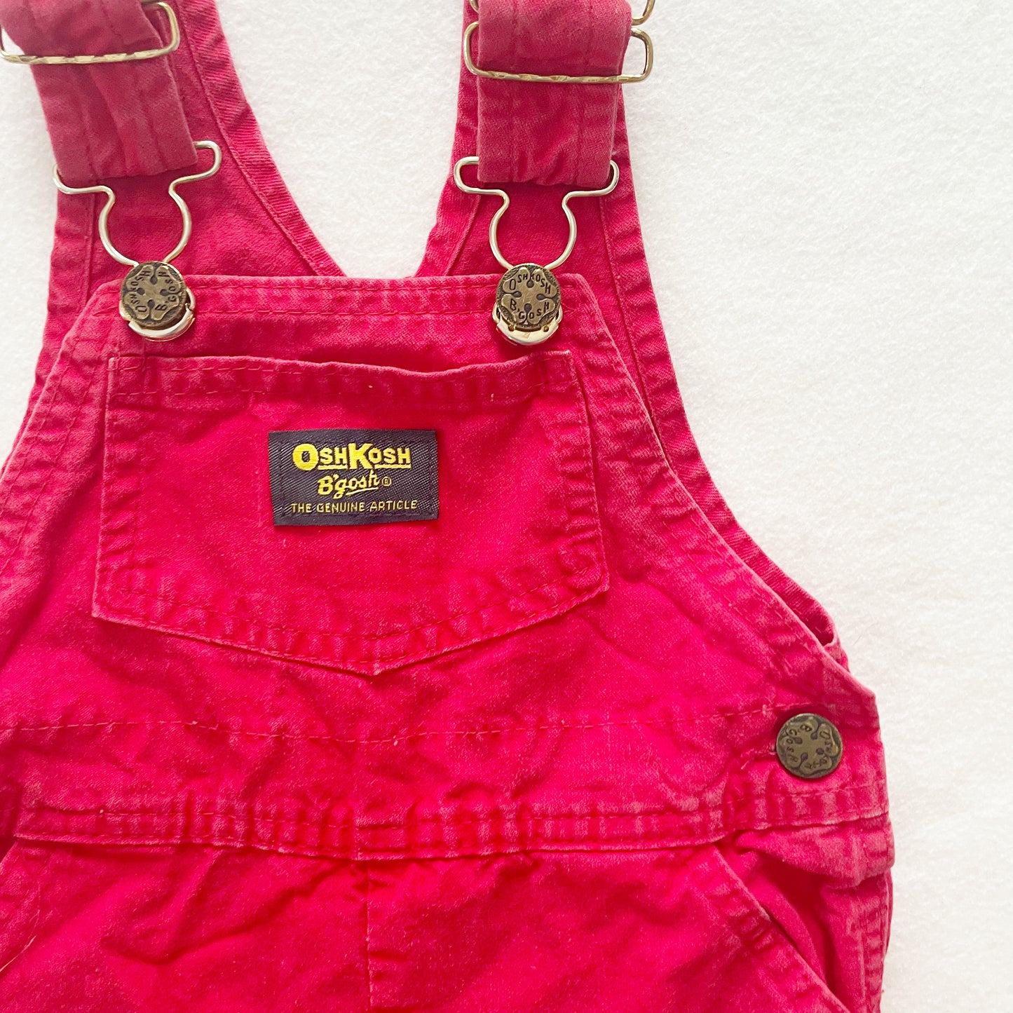 OshKosh Red Shortalls